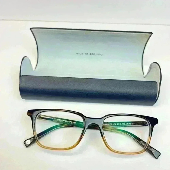 Warby Parker Barnett 278 Toffee Fade Square 51-18-142 Women’s - Picture 1 of 6